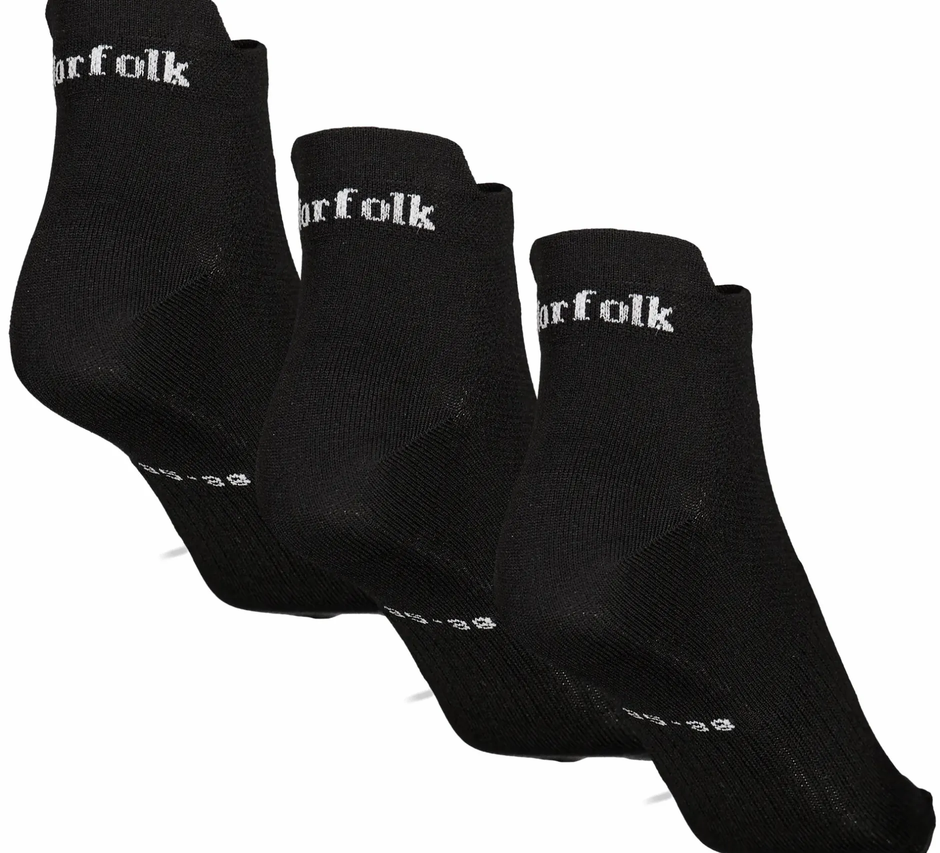 Discount NORFOLK training sock 3p Black