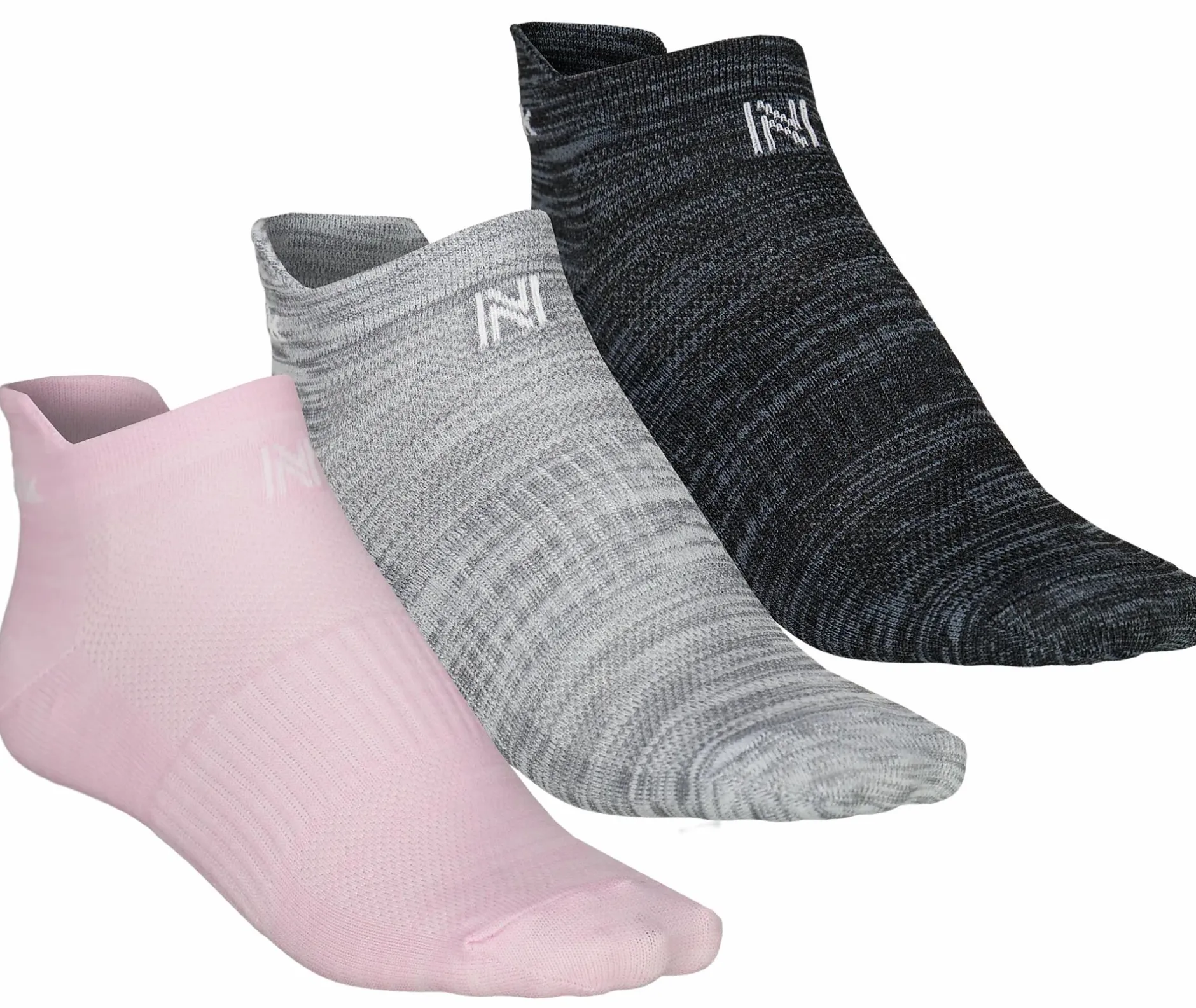 NORFOLK training sock 3p Pink Melange