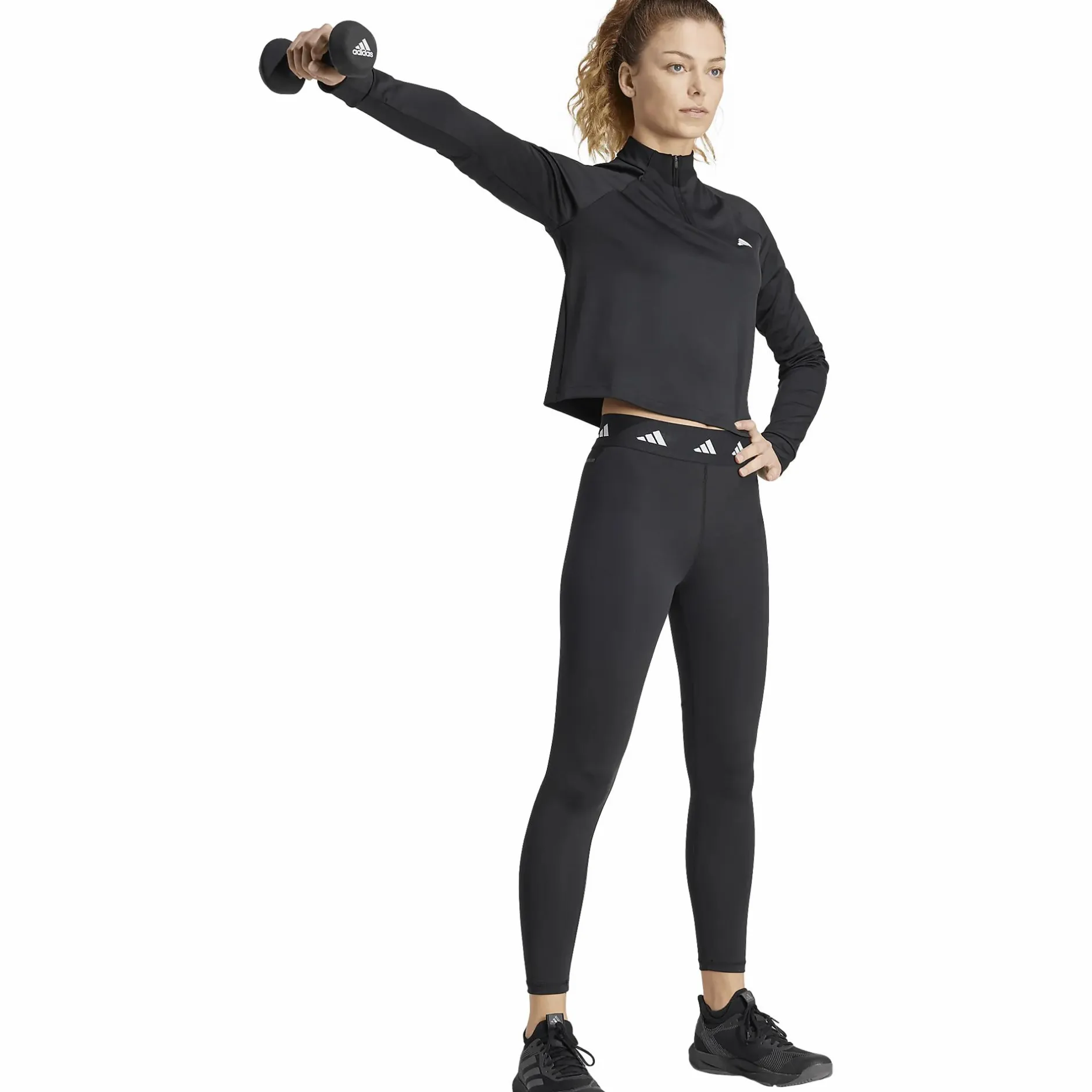 Online ADIDAS tr-es 1/4zip Black