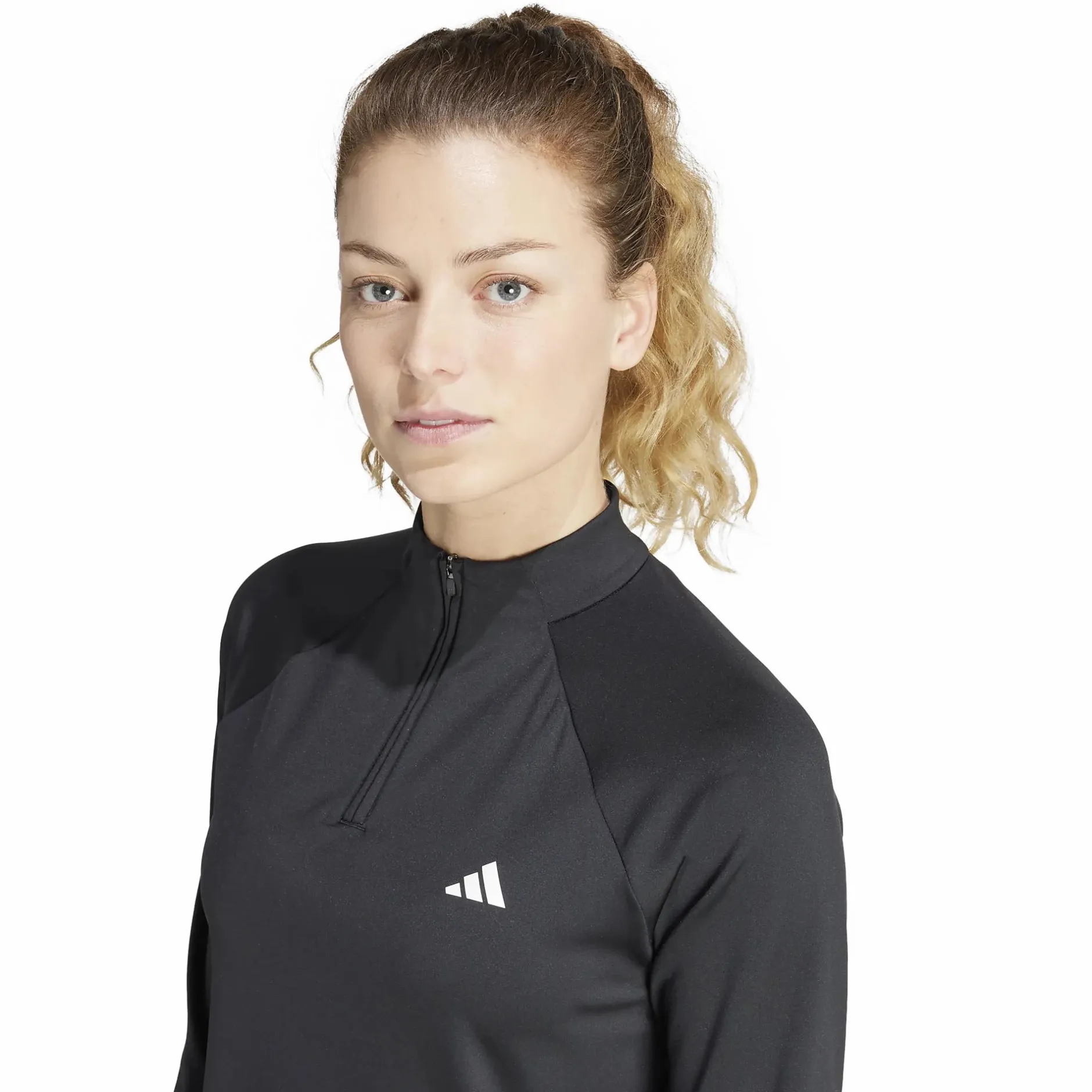 Online ADIDAS tr-es 1/4zip Black