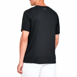 Outlet UNDER ARMOUR ua team issue wordmark ss BLACK