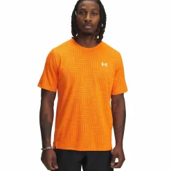 Outlet UNDER ARMOUR ua tech vent geotessa ss Solar Orange
