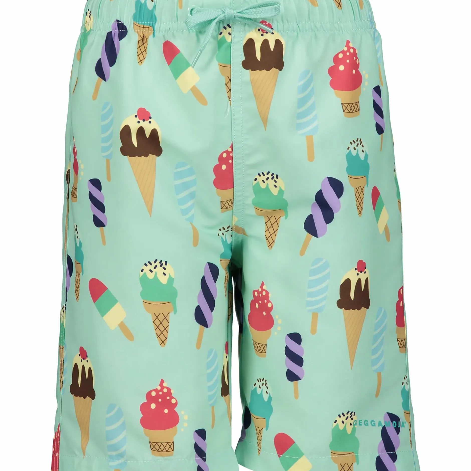 Outlet GEGGAMOJA uv-swim shorts Mint Ice Cream