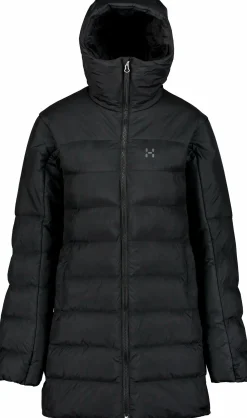 Clearance HAGLÖFS vika mimic parka women TRUE BLACK