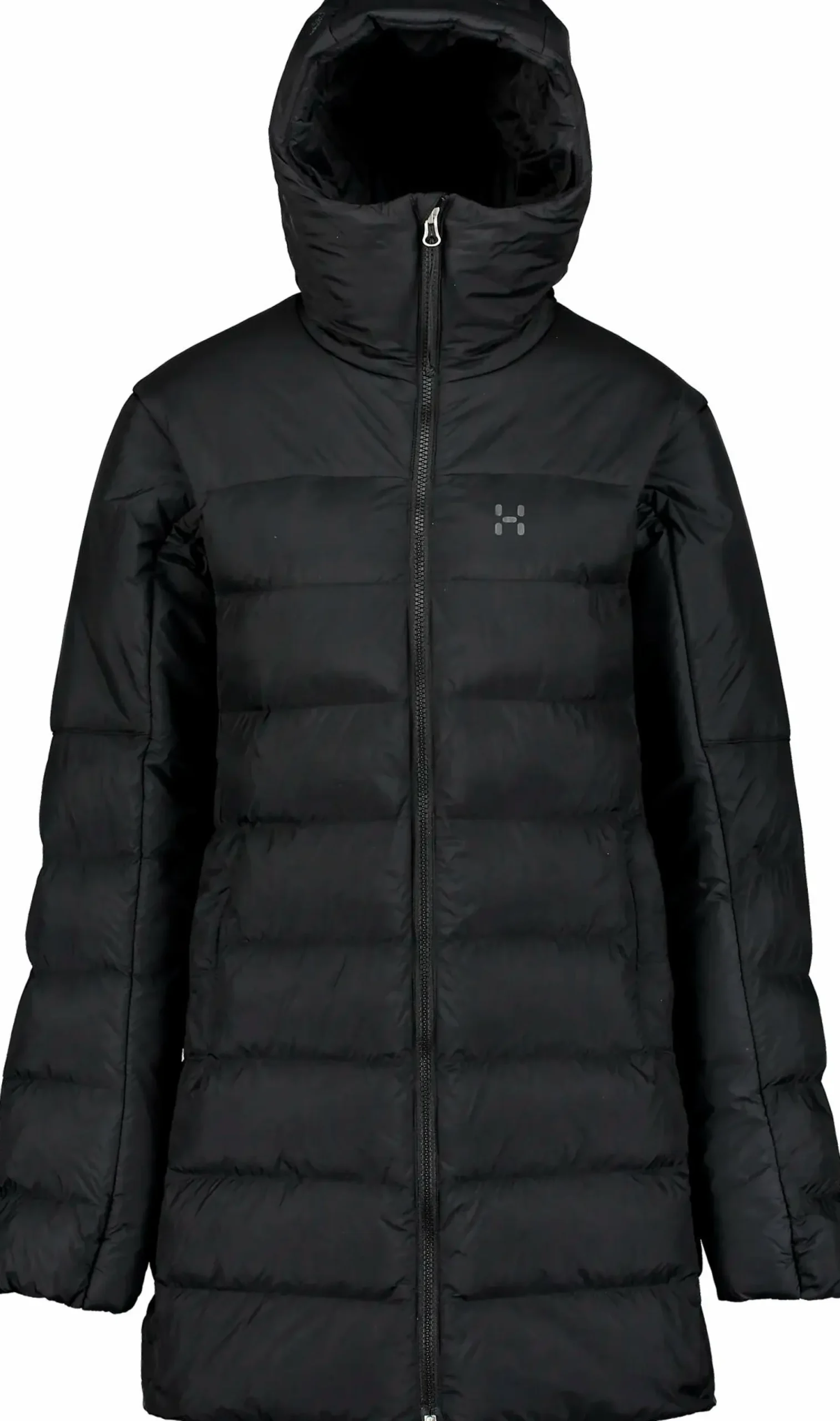 Clearance HAGLÖFS vika mimic parka women TRUE BLACK