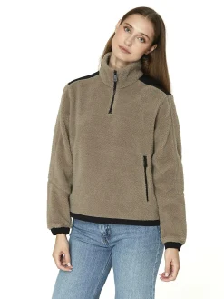 Hot SAIL RACING w gale pile half zip SAND