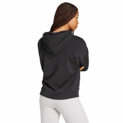 Clearance ADIDAS w small logo ft hoodie BLACK/WHITE