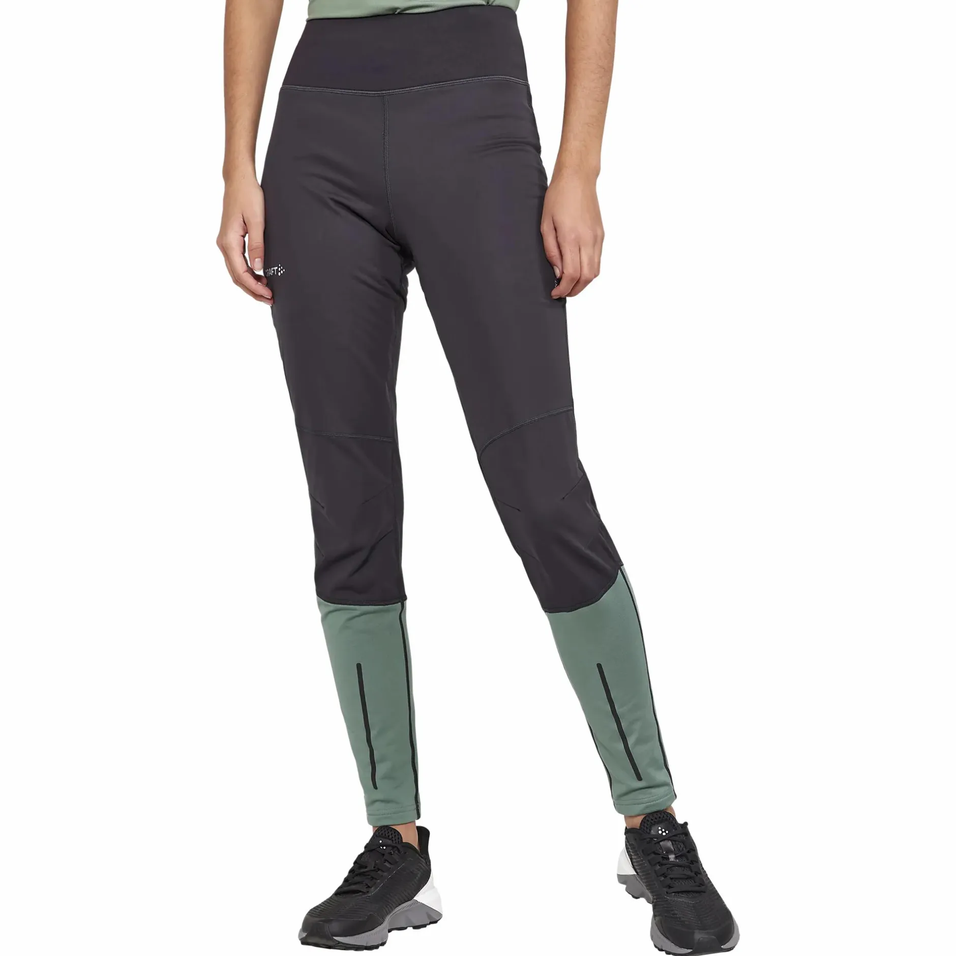 Best CRAFT warm tights w Slate/thyme