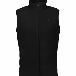 Clearance CROSS SPORTSWEAR zip fleece vest m Black